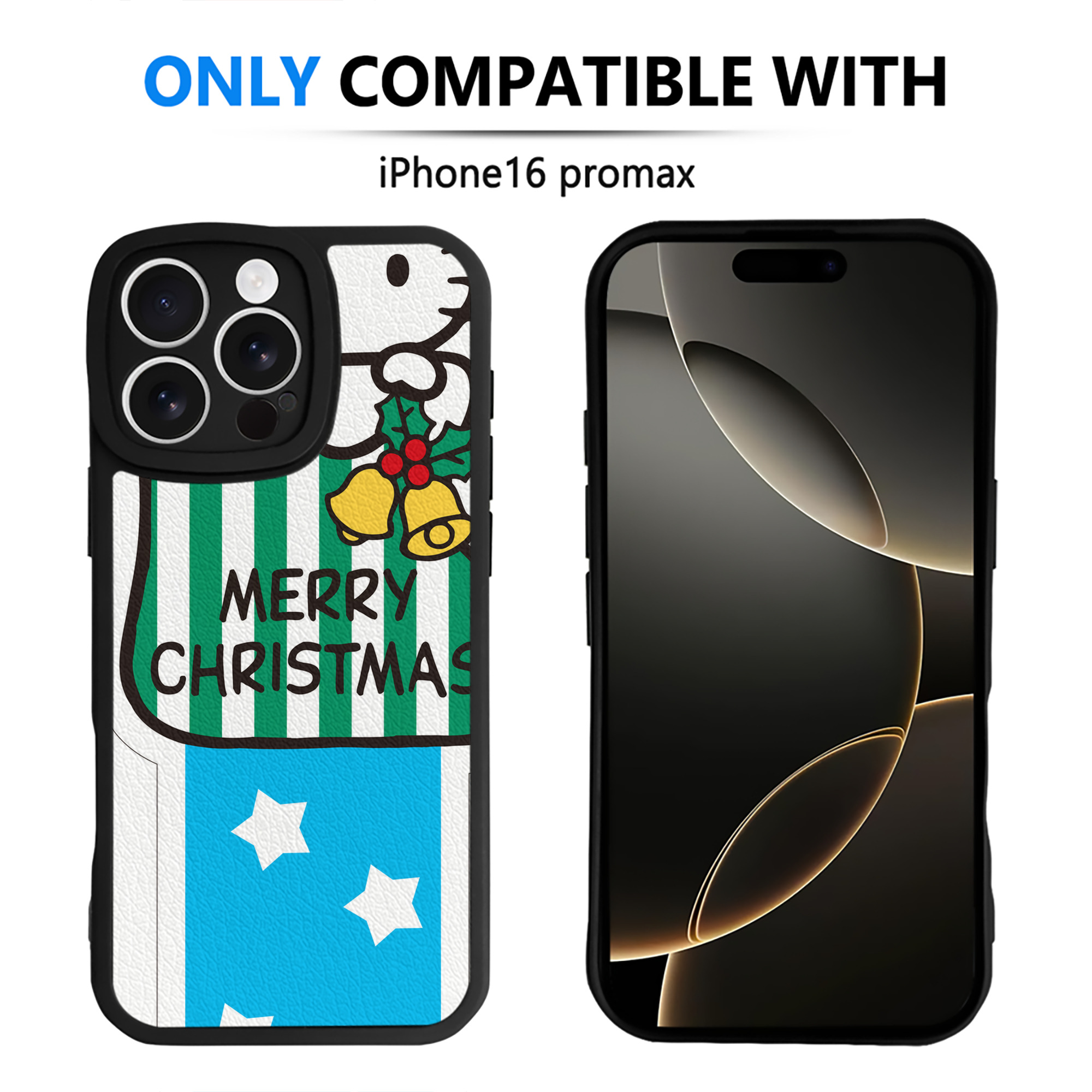 （画像用） Hello Kitty ハローキティ 【iPhone 16シリーズ対応】シリコンスマホケース（レザー調） 材質：シリコン